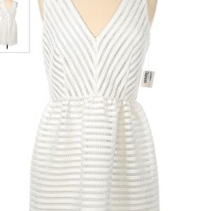 Bar III white dress